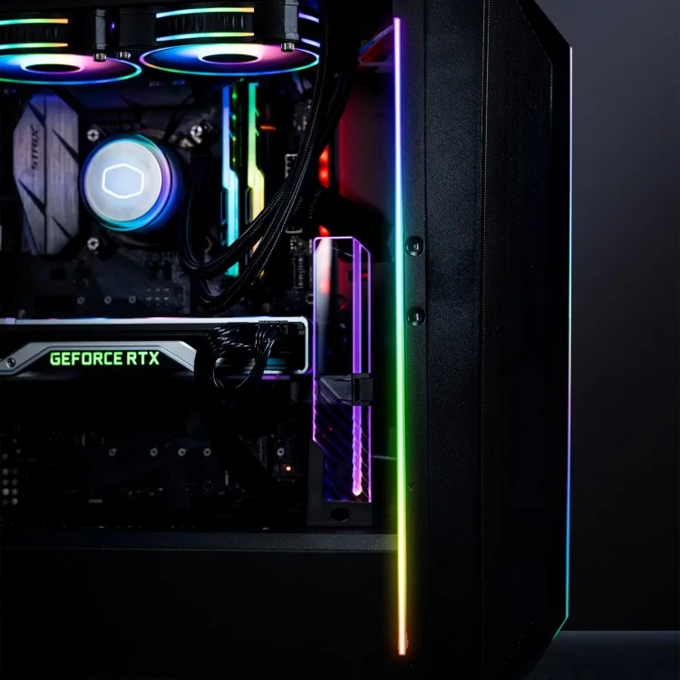 خرید LED قابل کنترل Cooler Master برای کیس کامپیوتر - رنگ بندی RGB - نسل 2
