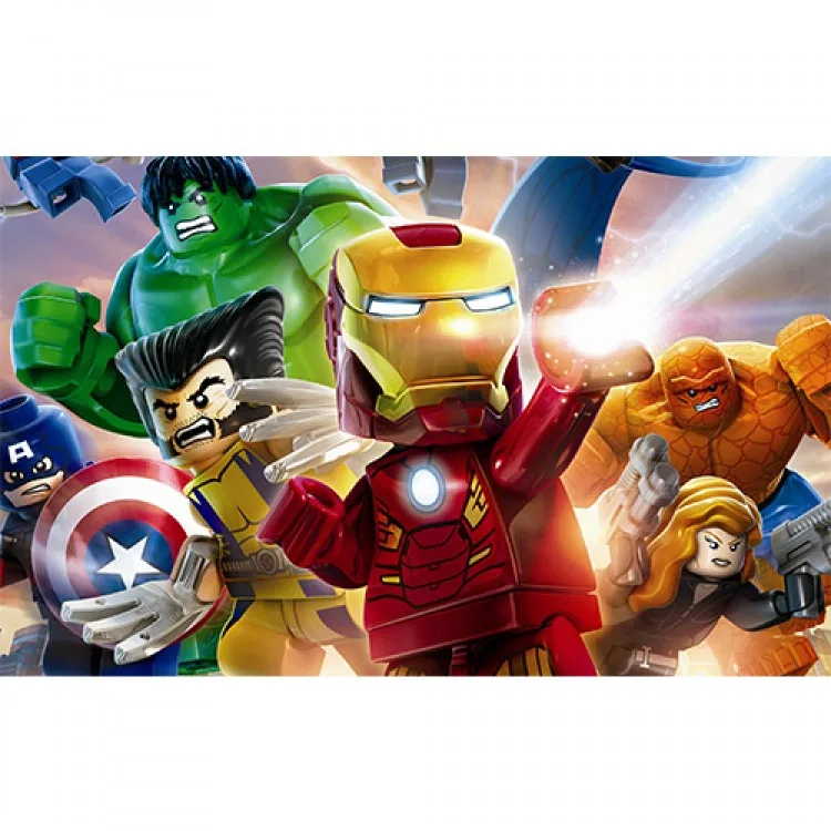 Lego Marvel Super Heroes - PS4 - کارکرده