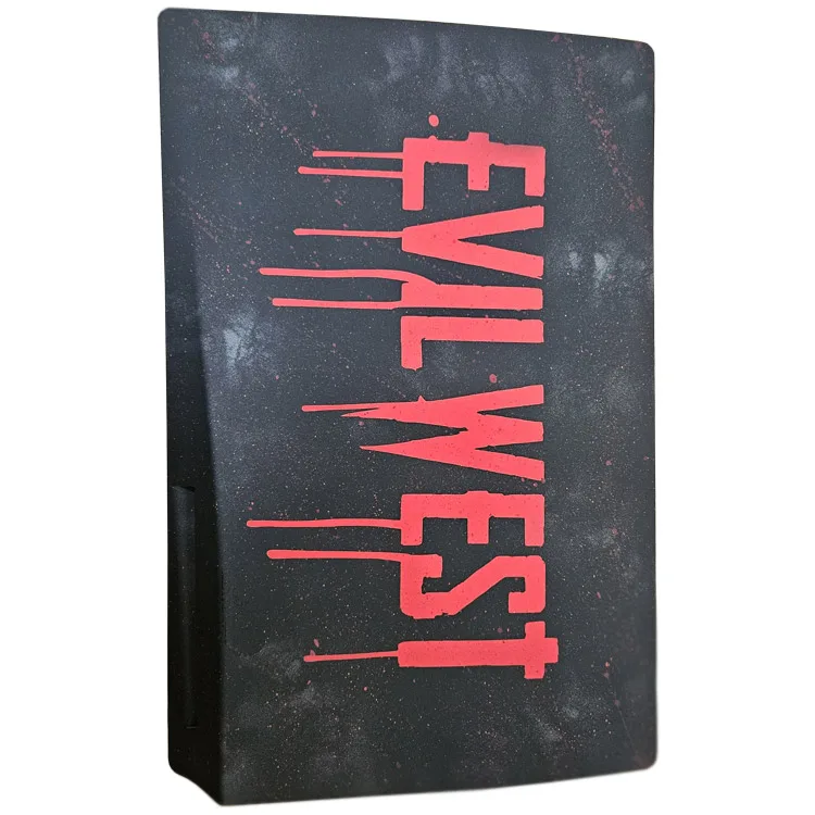 خرید فیس پلیت برای PS5 دیسک خور - طرح Evil West Logo