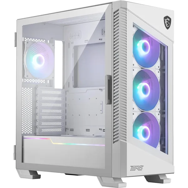 خرید کیس کامپیوتر MSI MPG Velox 100R - شاسی مید تاور - سفید