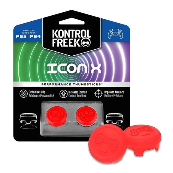 خرید روکش آنالوگ KontrolFreek Icon X مخصوص پلی استیشن - قرمز