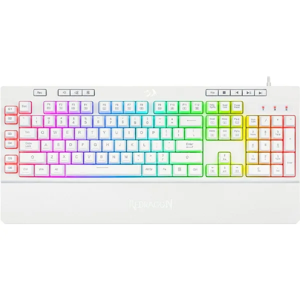 خرید کیبورد Redragon Shiva K512 - سفید
