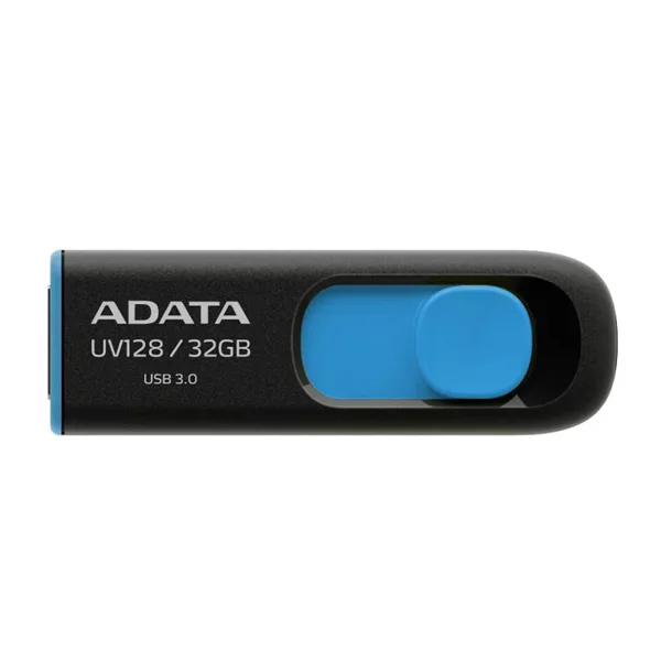 خرید فلش مموری Adata UV128 - ظرفیت 32 گیگابایت - آبی