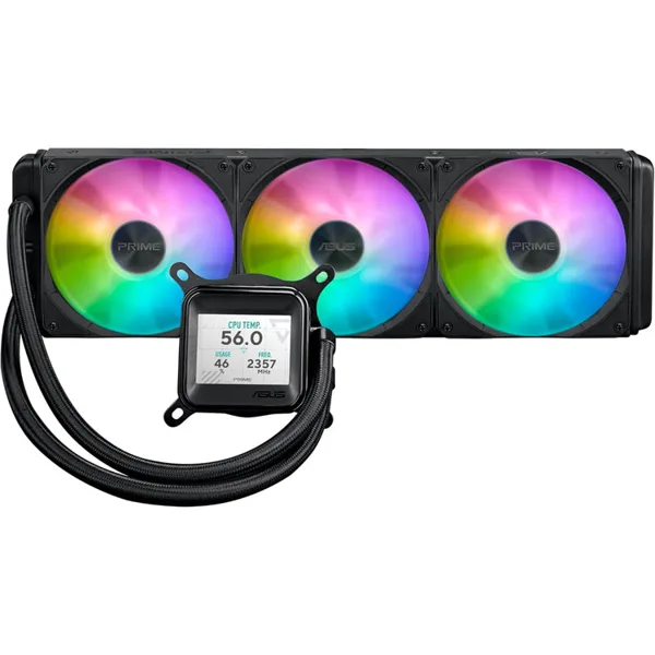 خرید کولر پردازنده Asus Prime LC 360 ARGB LCD - سیاه