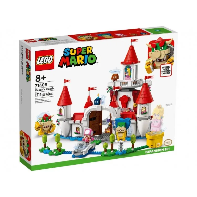 خرید پک گسترش دهنده لگو Peach's Castle برای لگو سوپر ماریو