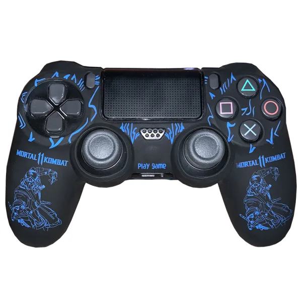 روکش کنترلر Dualshock 4 Cover - Mortal Kombat Blue