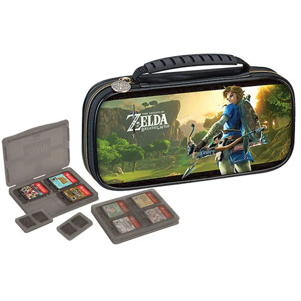 خرید کیف مسافرتی دلوکس برای نینتندو سوییچ - طرح Zelda: BotW