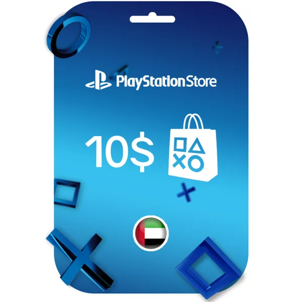 خرید کارت PSN امارات 10 دلاری