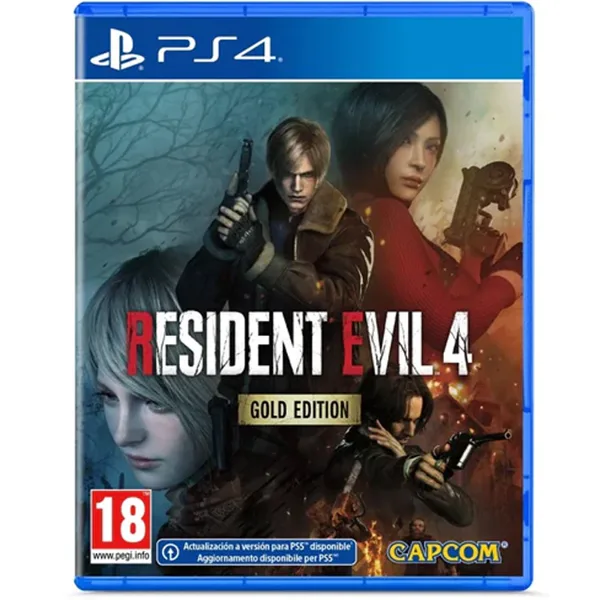 خرید بازی Resident Evil 4 نسخه طلایی برای PS4