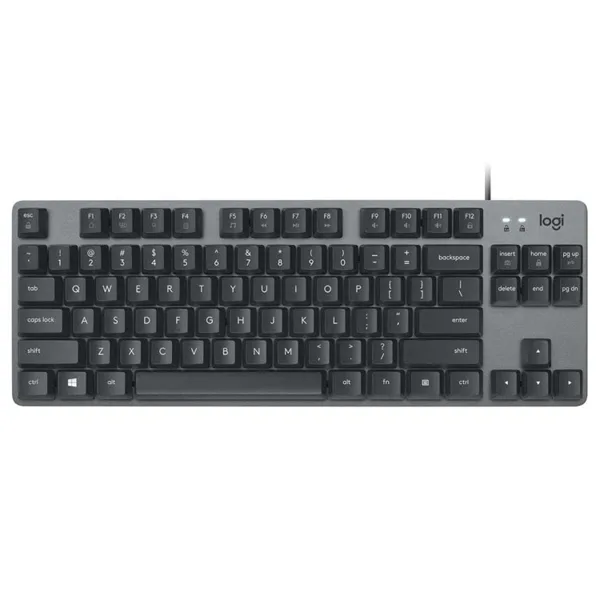 خرید کیبورد Logitech K835 TKL - سوییچ مکانیکی قرمز - خاکستری