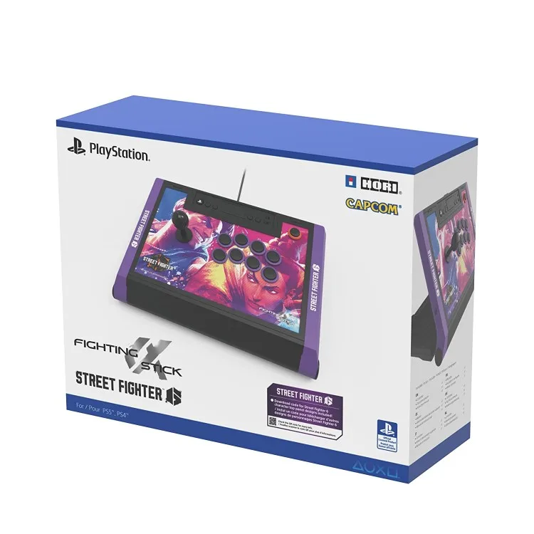 خرید گیم پد Hori Fighting Stick Alpha - نسخه Street Fighter برای PS5