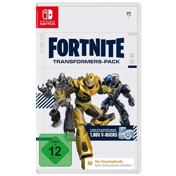 خرید پک Transformers بازی فورتنایت برای نینتندو سوییچ