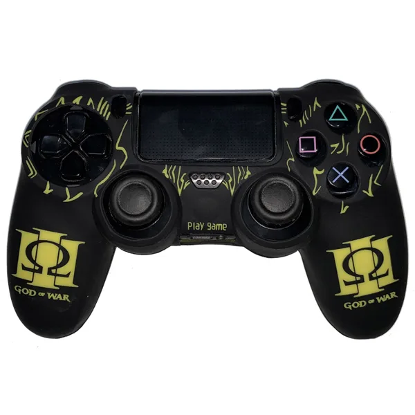 روکش کنترلر Dualshock 4 طرح بازی God of War - زرد