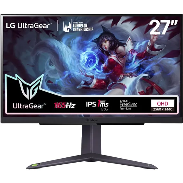 خرید مانیتور LG UltraGear 27GR75Q-B - کیفیت 2K - سایز 27 اینچ