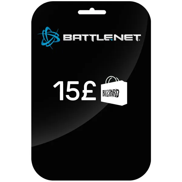 خرید کارت Battle.Net انگلستان | 15 پوندی
