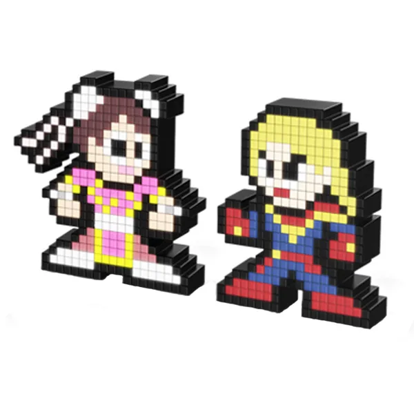 خرید اکشن فیگور Pixel Pals - جفت کاراکتر Chun Li و Captain Marvel