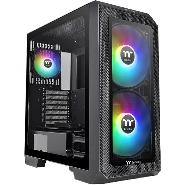 خرید کیس کامپیوتر Thermaltake View 300 MX - شاسی مید تاور - سیاه