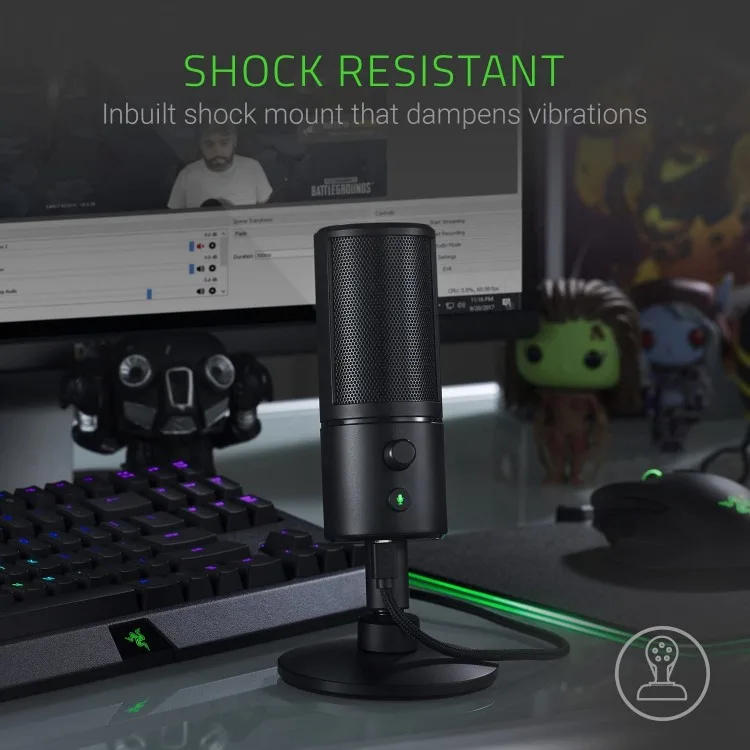 خرید میکروفون Razer Seiren X مشکی