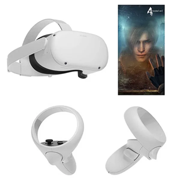 خرید هدست واقعیت مجازی Meta Quest 2 باندل بازی Resident Evil 4 - ظرفیت 128 گیگابایت