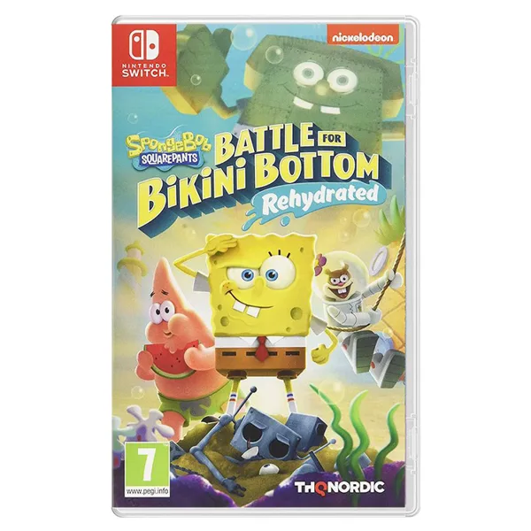 خرید بازی باب اسفنجی: Battle for Bikini Bottom Rehydrated برای نینتندو سوییچ