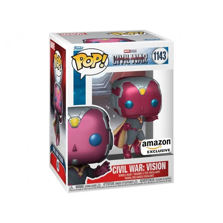 خرید عروسک POP! - شخصیت Civil War Vision از فیلم Captain America: Civil War