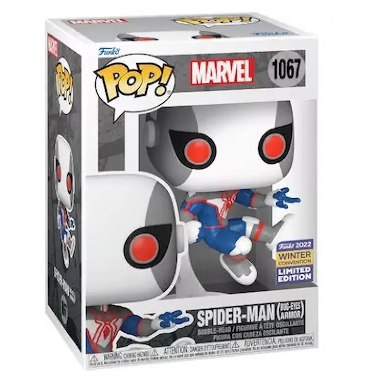 خرید فیگور فانکو پاپ - شخصیت Spider-Man (Bug-Eye Armor) - نسخه محدود رویداد 2022 Winter Convention