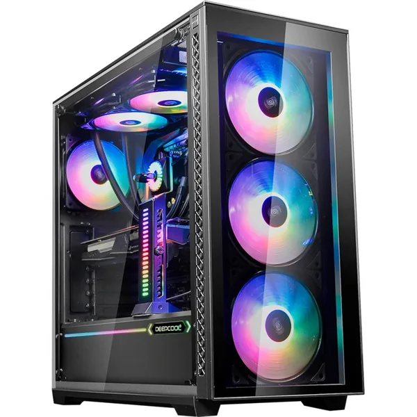 خرید کیس کامپیوتر DeepCool Matrexx 70 ADD-RGB 3F - شاسی مید تاور