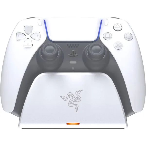 خرید پایه شارژر Razer برای دسته PS5 - سفید