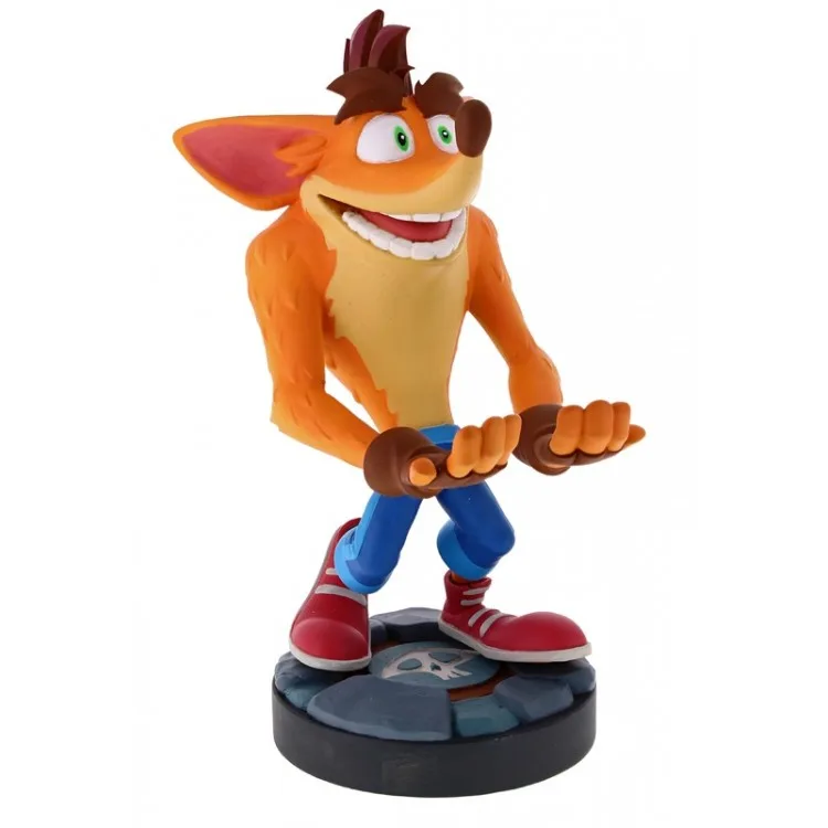 خرید عروسک نگهدارنده کنترلر و موبایل- به همراه کابل شارژ دو متری - مدل بازی Crash Bandicoot 4