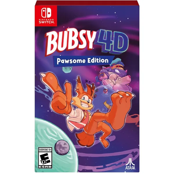 خرید بازی Bubsy 4D نسخه Pawsome برای نینتندو سوییچ