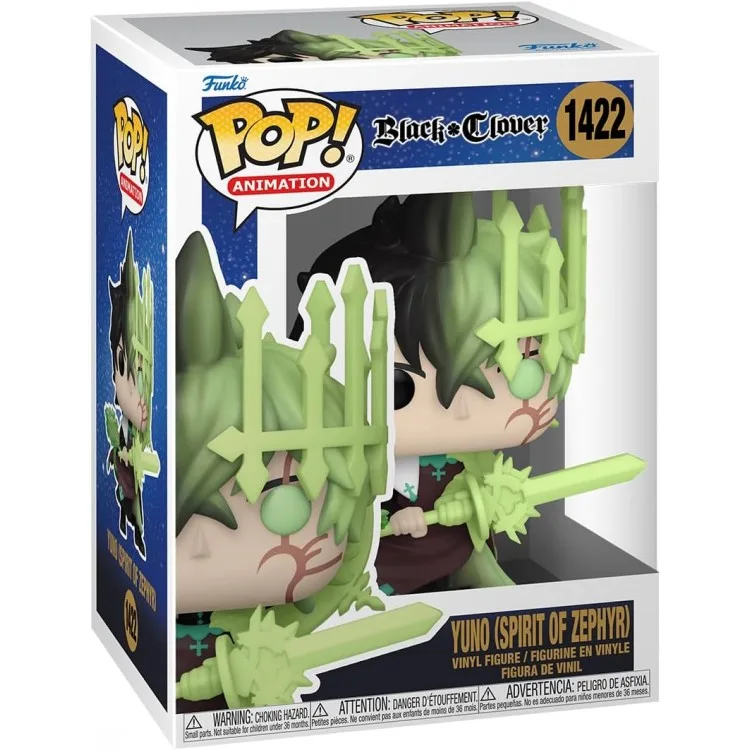 خرید فانکو پاپ Yuno Spirit of Zephyr از انیمه Black Clover