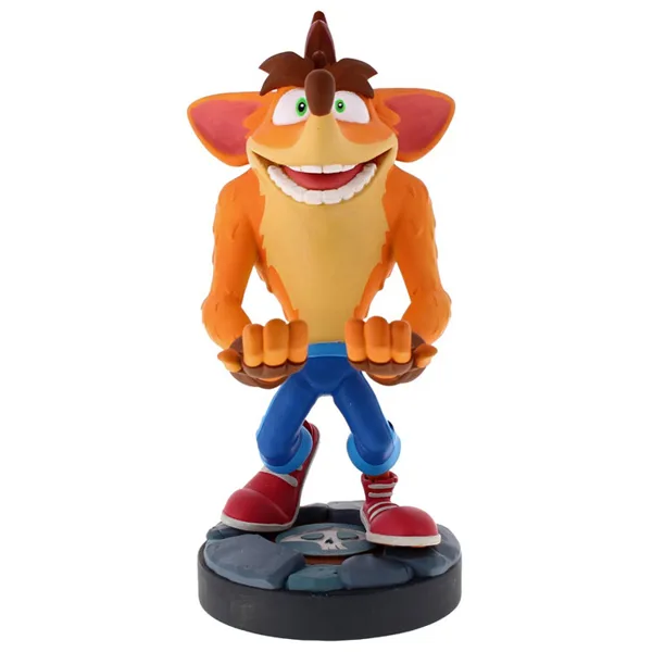 خرید عروسک نگهدارنده کنترلر و موبایل- به همراه کابل شارژ دو متری - مدل بازی Crash Bandicoot 4