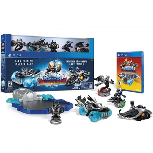Skylanders SuperChargers Dark Edition Starter Pack - PS4