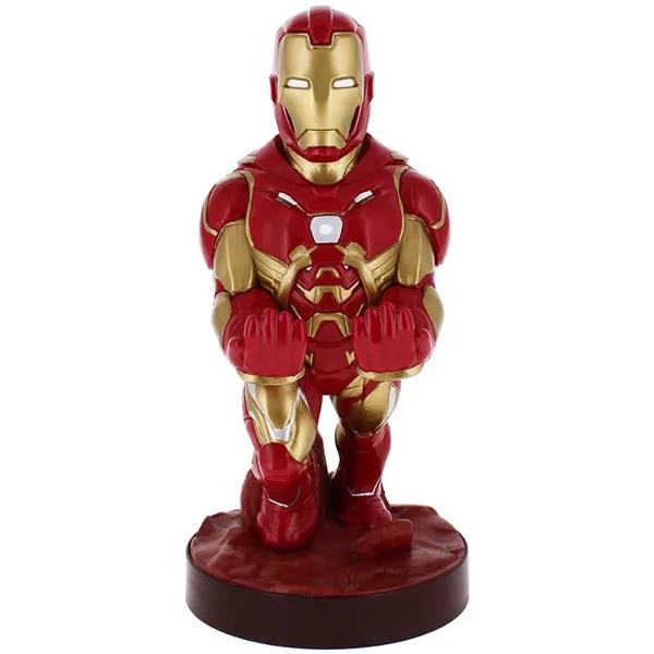 خرید عروسک نگهدارنده کنترلر و موبایل- به همراه کابل شارژ دو متری - مدل Iron Man