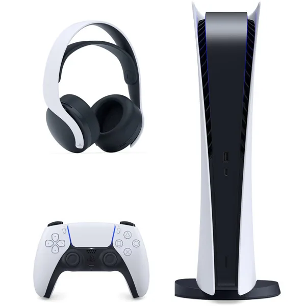 خرید پلی استیشن 5 دیجیتال + هدست Pulse 3D