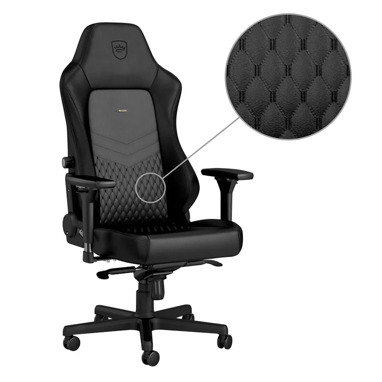 خرید صندلی گیمینگ Noblechairs HERO - مشکی REAL LEATHER