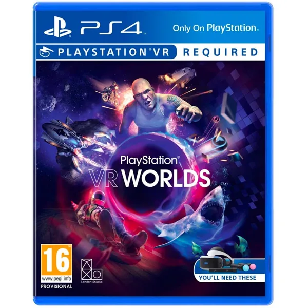 Playstation VR Worlds - PS4 - کارکرده