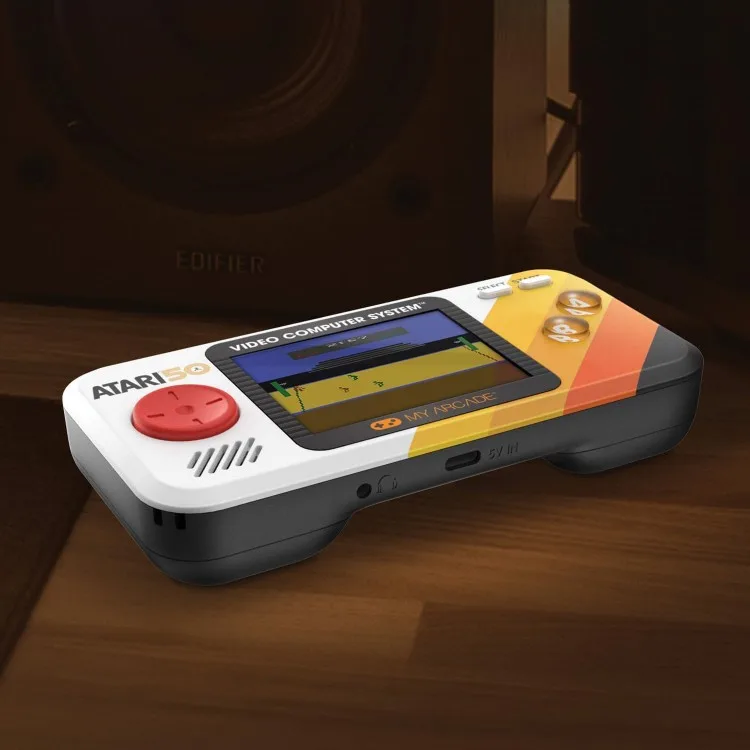 خرید کنسول دستی My Arcade Pocket Player Pro - نسخه 50 سالگی آتاری