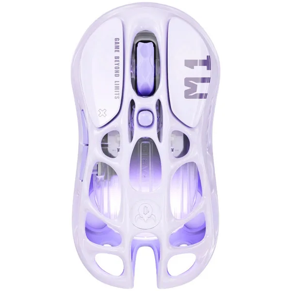 خرید موس GravaStar Mercury M1 Pro - بی سیم - نسخه ویژه Lavender Purple