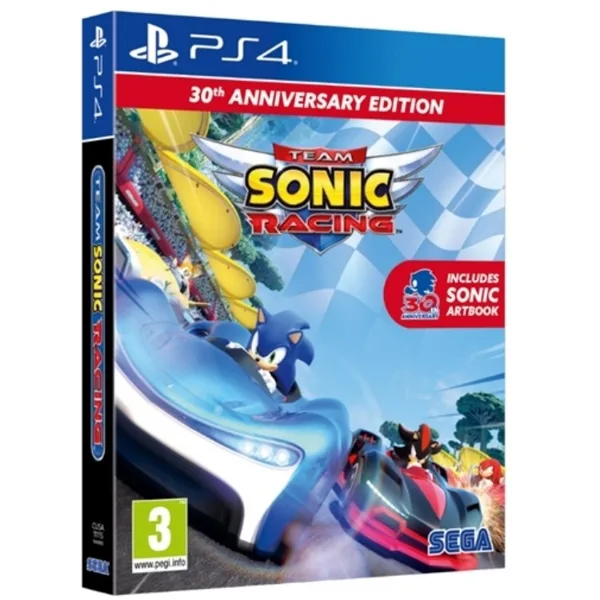 خرید بازی Team Sonic Racing نسخه سی امین سالگرد برای PS4