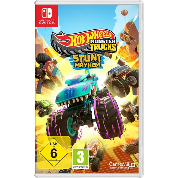 خرید بازی Hot Wheels Monster Trucks: Stunt Mayhem برای نینتندو سوییچ