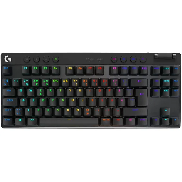 خرید کیبورد Logitech G Pro X TKL - بی سیم - سوییچ مکانیکی قهوه ای