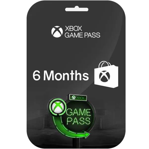 خرید گیفت کارت Xbox Game Pass شش ماهه - دیجیتالی
