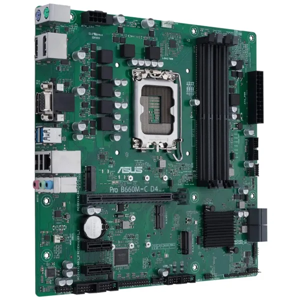 خرید مادربرد Asus Pro B660M-C D4-CSM - فرم M-ATX - چیپست Intel