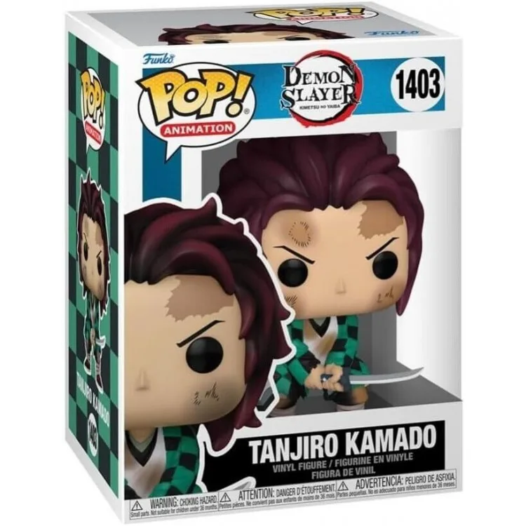 خرید فانکو پاپ Tanjiro Kamado در حال تمرین از انیمه Demon Slayer
