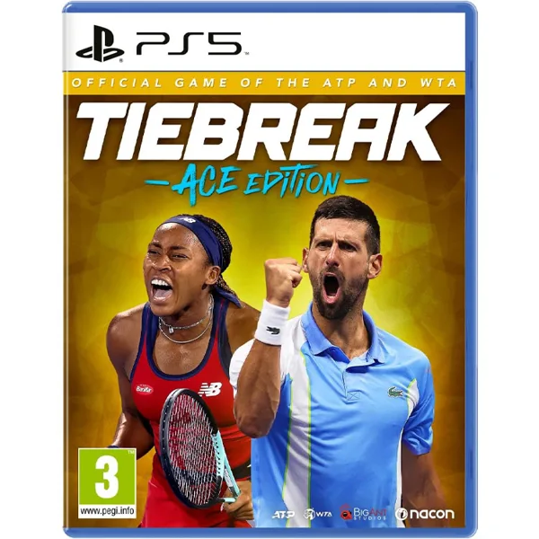 خرید بازی Tiebreak: The Official Game of the ATP and WTA نسخه Ace برای PS5