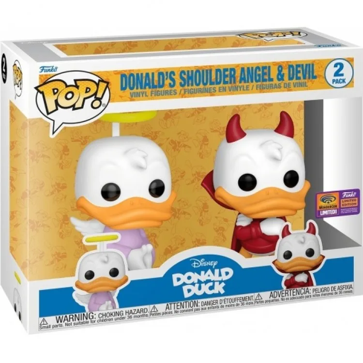 خرید عروسک POP! - شخصیت فرشته و شیطان دانلد از انیمیشن Donald Duck - نسخه محدود ۲۰۲۲
