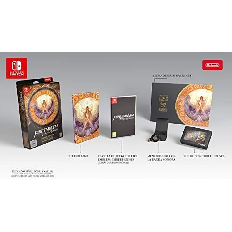 خرید بازی Fire Emblem Three Houses نسخه Limited Edition - انحصاری نینتندو سوییچ