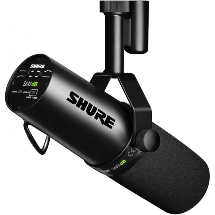 خرید میکروفون Shure SM7dB با پری امپ داخلی