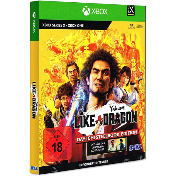 خرید بازی Yakuza: Like a Dragon نسخه Day Ichi Steelbook برای XBOX